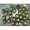 Baroque Cabochon 2 Fori 7 mm Backlit Utopia - 10 pz