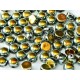 Cabochon Doppio Foro 6 mm Jet Full Marea - 10 pz