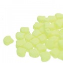 Ginkgo Leaf Bead 7,5 x 7,5 mm Bondeli Matt Yellow - 5 g