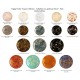 Cabochon par Puca® 18 mm Happy Festive Season Collection Limited Edition Crystal Mat Bronze - 1 pz