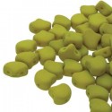 Ginkgo Leaf Bead 7,5 x 7,5 mm Matte Velvet Lemongrass - 5 g