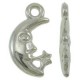 Charm Luna 8x14 mm Color Platino - 10 pz