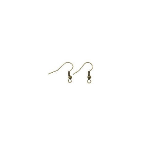 Monachella ad Amo 20x19x3 mm Color Bronzo Anticato - 20 pz