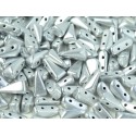 Perline VEXOLO® 5x8 mm Aluminium Silver - 40 Pz