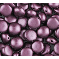 Candy Beads 8 mm Pastel Burgundy - 20 pz