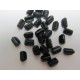 Roofy Beads 5 x 8 mm Jet - 20 pz