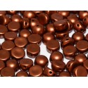 Cabochon Doppio Foro 6 mm Copper - 10 pz