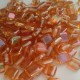 Perline Tile 6 mm Crystal Apricot 40 Pz