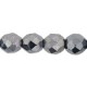 Mezzo Cristallo 8 mm Hematite - 20 Pz