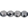 Mezzo Cristallo 8 mm Hematite - 20 Pz