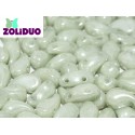 Zoliduo® 5 x 8 mm Opaque Mint Luster Versione Sinistra - 20 Pz